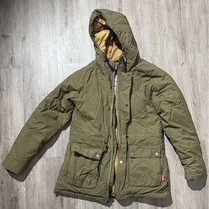 Olive Hooded Women’s Winter Duck Down Jacket